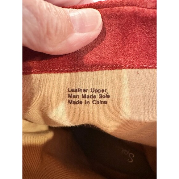 Splendid SHOES Phyllis Scrunchy Boots SPICE SUEDE PULL ON Size 10 - Picture 12 of 14